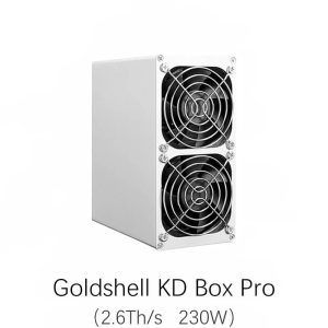 Goldshell KD BOX Pro 2.6T 230W KDA Miner Kadena Algorithm