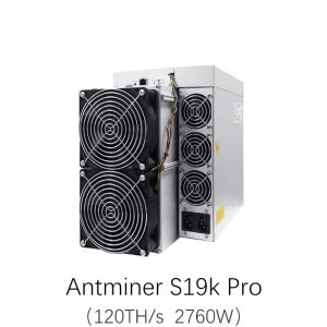 Bitmain Antminer S19K Pro 120T Bitcoin Miner BTC BCH