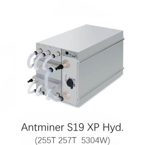 Bitmain Anminer S19 XP Hyd. 257T 5345W SHA-256 Bitcoin Miner