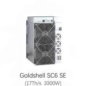Goldshell SC6 SE 17Th/s 3300W Blake2B-Sia Algorithm SC Coin Mining