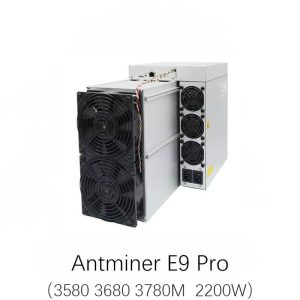 Bitmain Antminer E9 Pro 3380M 3480M 3580M 3680M 3780M 2200W ETC Miner