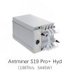 Bitmain Antminer S19 Pro+ Hyd.177T 184T 191T 198T 5445W  Bitcoin Miner Hydro Cooling