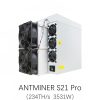 Bitmain Antminer S21 Pro 234T 3531W Bitcoin Miner BTC BCH Mining