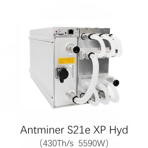 Bitmain Antminer S21e XP Hyd 430Th 5590WW Bitcoin Miner Hydro Cooling