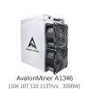 Canaan Avalon A1346 104T 107T 110T 113T 116T 120T 126T 3300W Bitcoin Miner Asic Mining With All in One Power Supply