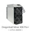 DragonBall Miner KS6 Pro+ 11T 3600W Kaspa Miner Crypto Mining Hardware
