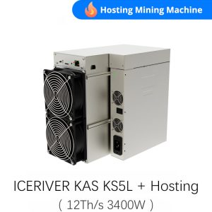 IceRiver KS5L 12TH 3400W Kaspa Miner+ Hosting