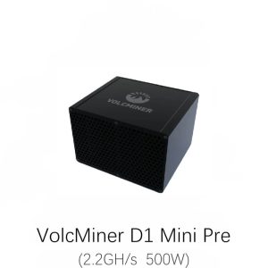 VolcMiner D1 Mini Pre 2.2Gh/s 500W Litecoin Dogecoin Bells Miner