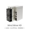 The Wind Miner K9 Kaspa Miner 10.3Th/s 10.5Th/s 11Th/s 11.5Th/s 3300W Asic Mining KAS Coin